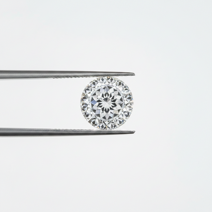 Diamante cultivado em laboratório com lapidação portuguesa de 3,09 quilates, VS1/E
