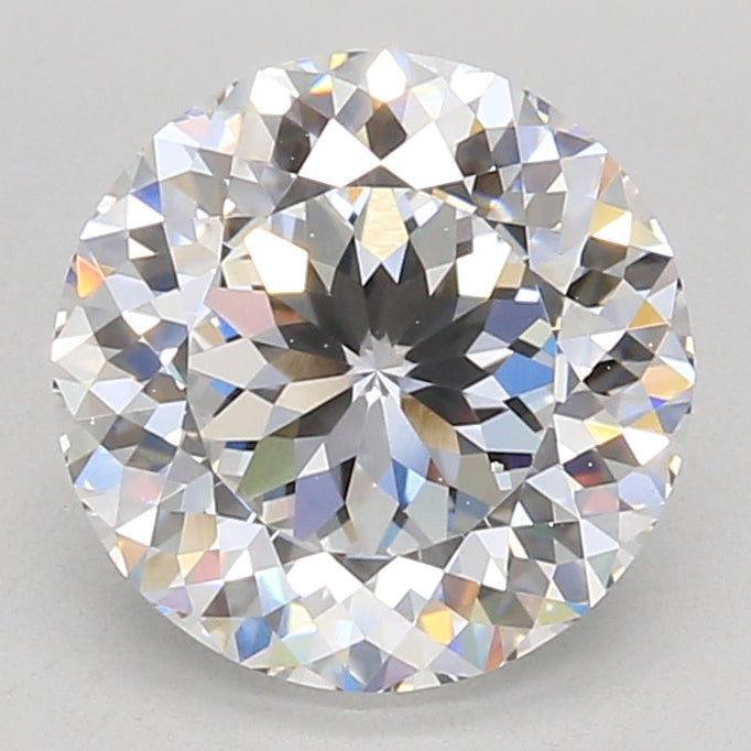 Diamant cultivé en laboratoire de taille portugaise de 3,09 carats VVS2 E
