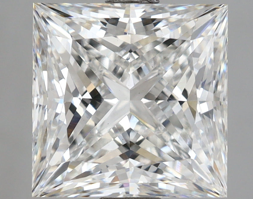 3.09 Carat Princess Cut Lab Grown Diamond VS1E
