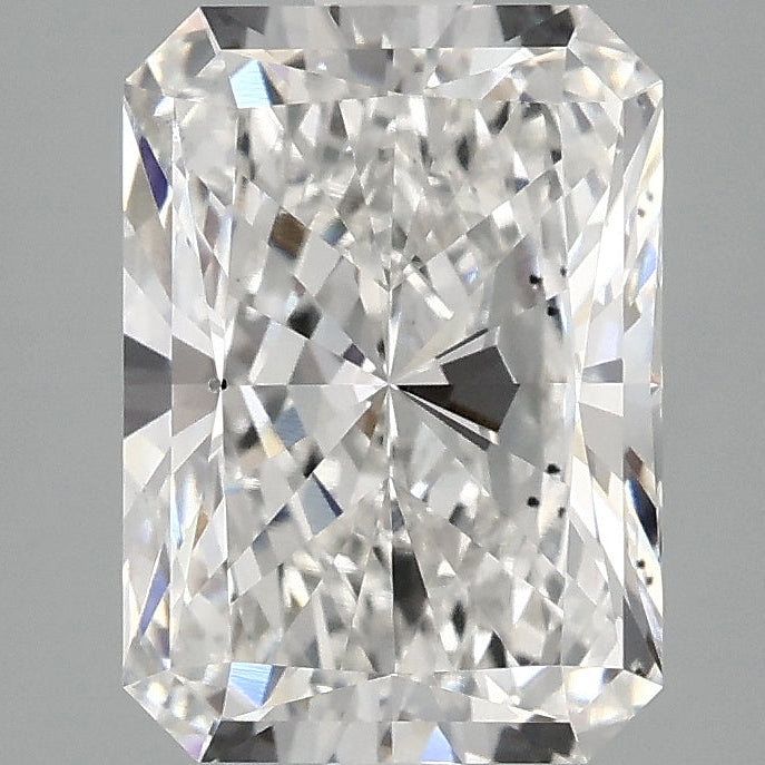 Diamante coltivato in laboratorio con taglio radiante da 3,09 carati VS2 F