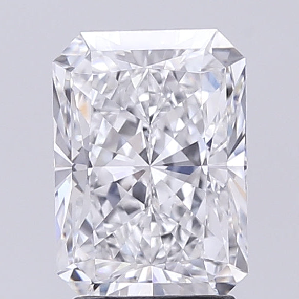 3.09 Carat Radiant Lab Grown Diamond VVS2 E
