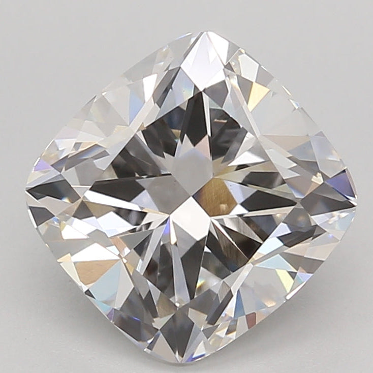 3.0 Carat Cushion Cut Lab Grown Diamond VVS2 G