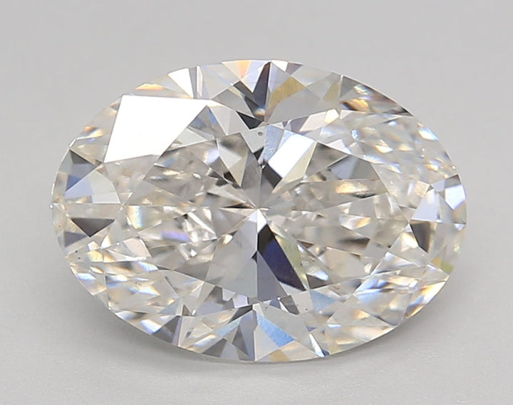 3.10 CT Oval Cut Lab-Grown Diamond, G Color, VS2 Clarity, IGI Certified