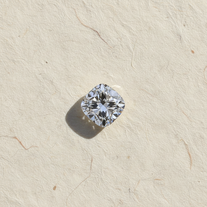 3.10 Carat Cushion Cut Lab Grown Diamond, VS1/H