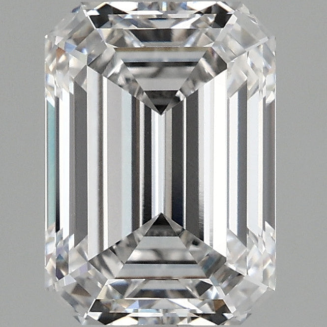 3.10 Carat Emerald Lab Grown Diamond VVS2 F