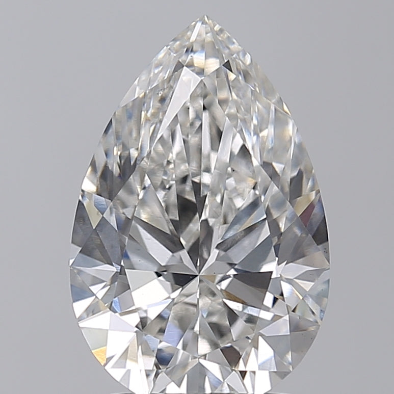 3.10 Carat Pear Cut Lab Grown Diamond VS1 G
