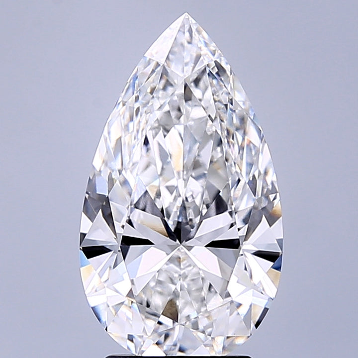 3.10 Carat Pear Lab Grown Diamond VVS2 D