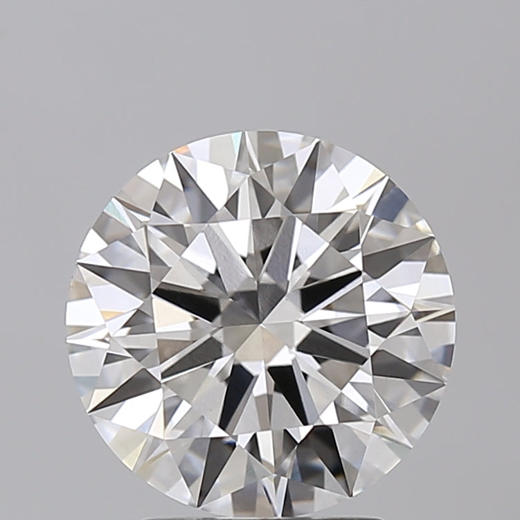Diamante redondo cultivado en laboratorio de 3,10 quilates VVS2 H