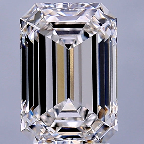 3.11 Carat Emerald Lab Grown Diamond VVS1 F