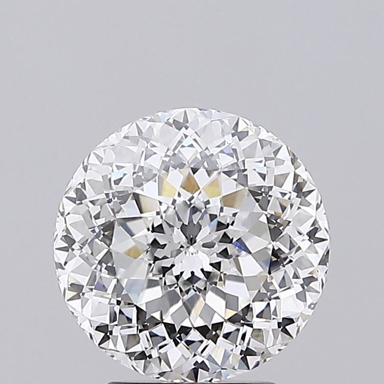 Diamant cultivé en laboratoire de taille portugaise de 3,12 carats VVS2 F