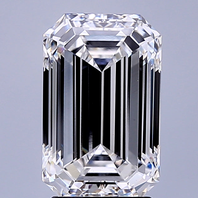 3.13 Carat Emerald Lab Grown Diamond VVS2 E