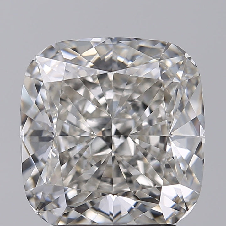 3.15 Carat Cushion Cut Lab Grown Diamond VS1 H