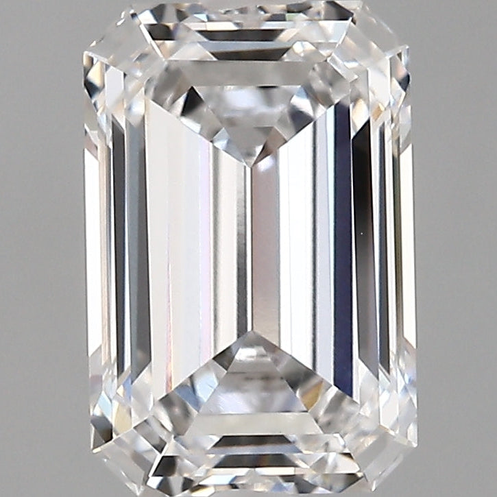 3.15 Carat Emerald Cut Lab Grown Diamond VVS1 E
