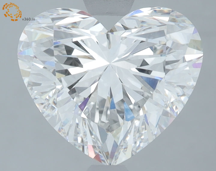 3.15 Carat Heart Lab Grown Diamond VVS2 D
