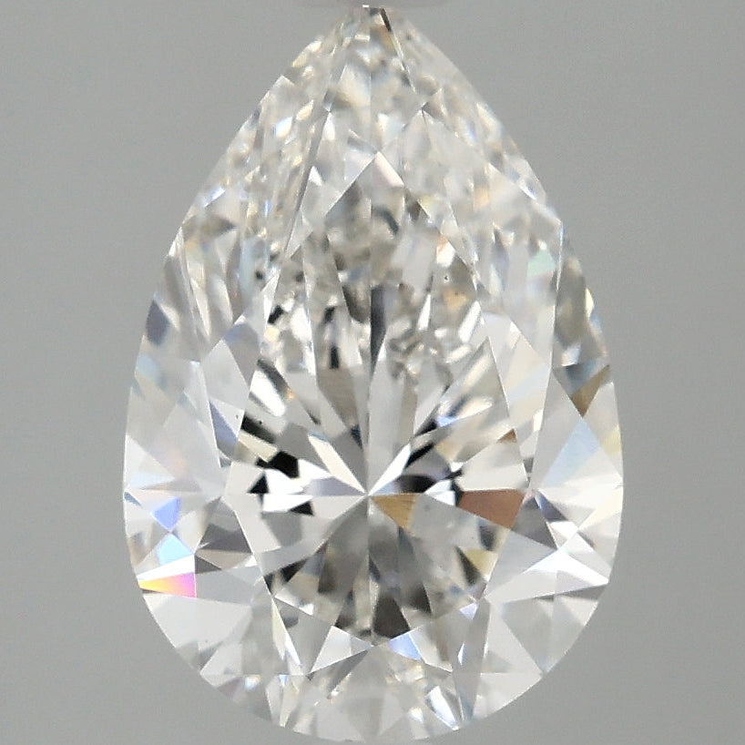 3.15 Carat Pear Lab Grown Diamond VS1 F