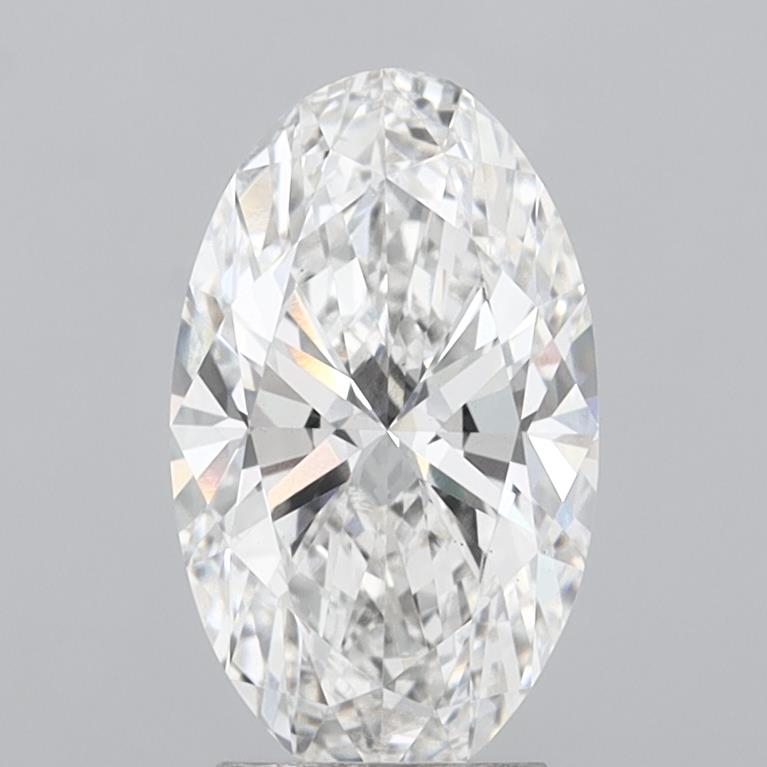 Diamant cultivé en laboratoire Moval de 3,16 carats VS1 F