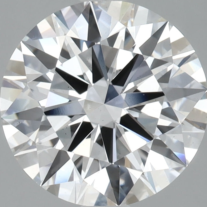Diamante cultivado en laboratorio de talla redonda de 3,17 quilates VS2 D