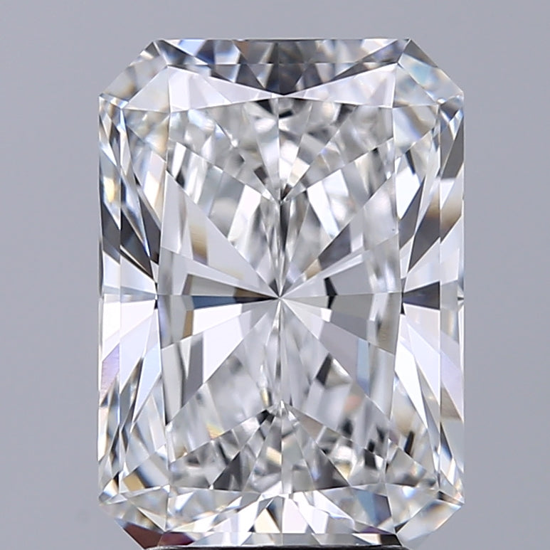 3.18 Carat Radiant Lab Grown Diamond VVS2 E