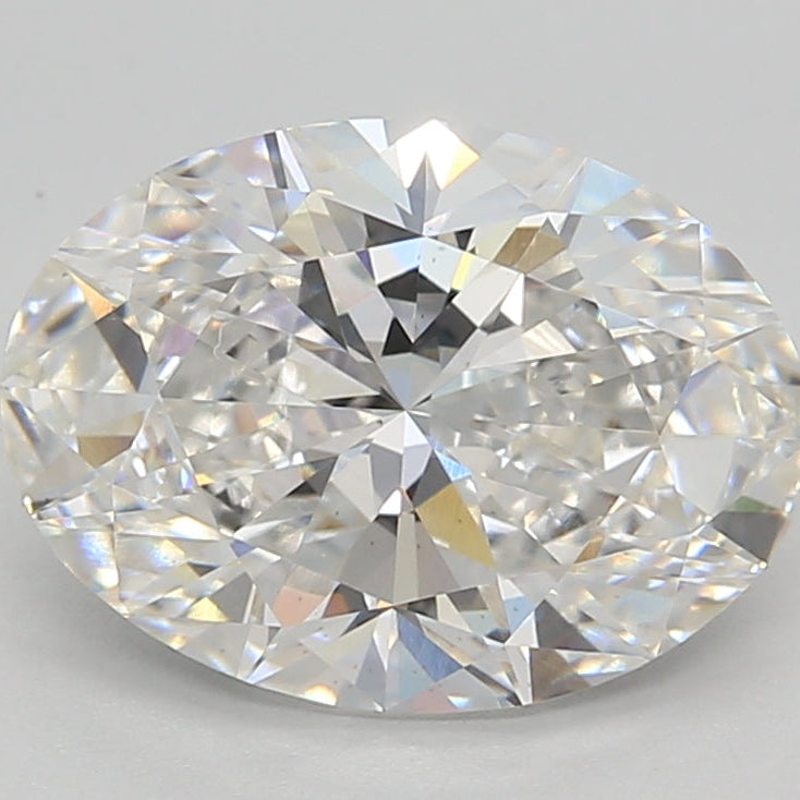 3.1 Carat Oval Cut Lab Grown Diamond VS1 E