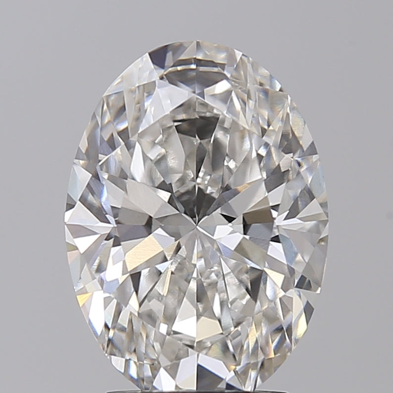 3.1 Carat Oval Cut Lab Grown Diamond VVS2 G