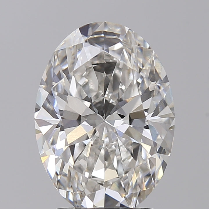 3.1 Carat Oval Cut Lab Grown Diamond VVS2 G