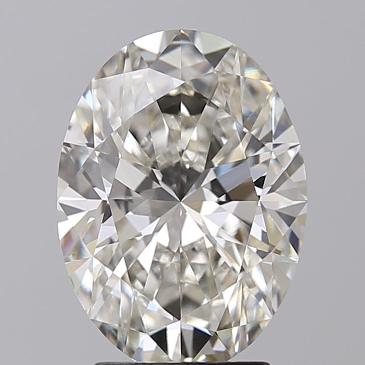 3.1 Carat Oval Cut Lab Grown Diamond VVS2 G