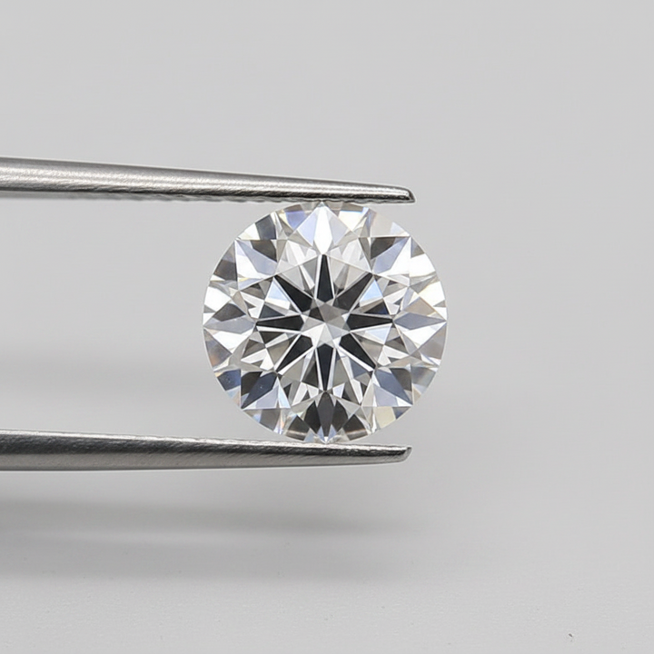 3,1 karaat ronde lab-gegroeide diamant, VS1/G