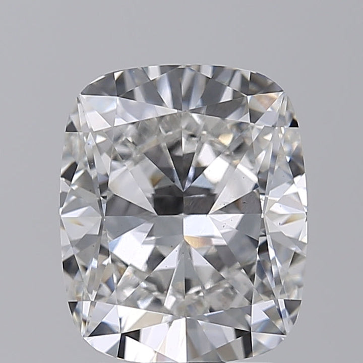 3.20 Carat Cushion Cut Lab Grown Diamond VS2 G