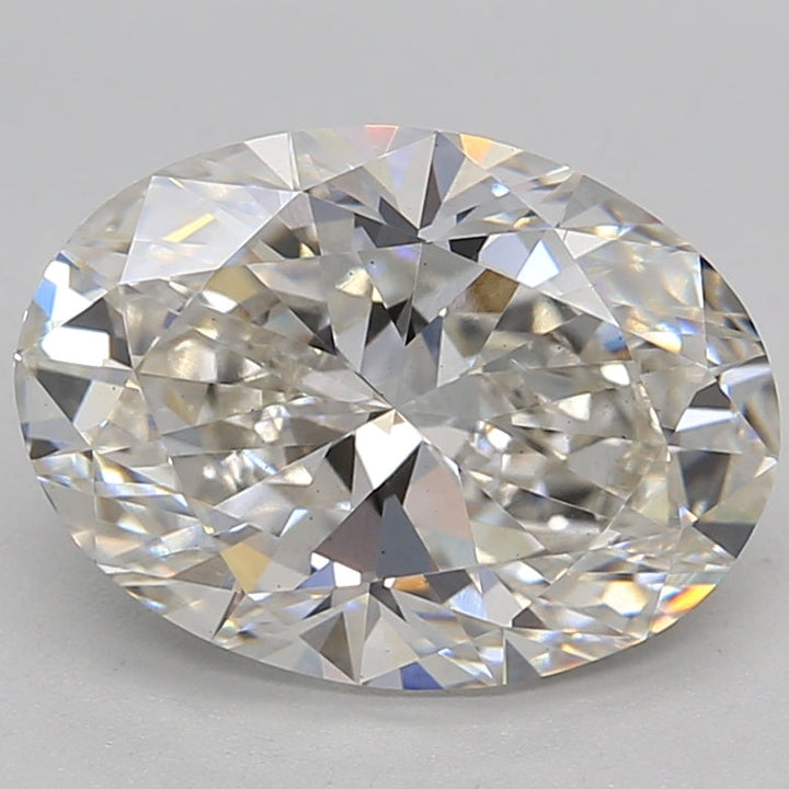 3.20 Carat Oval Cut Lab-Grown Diamond VS1 H