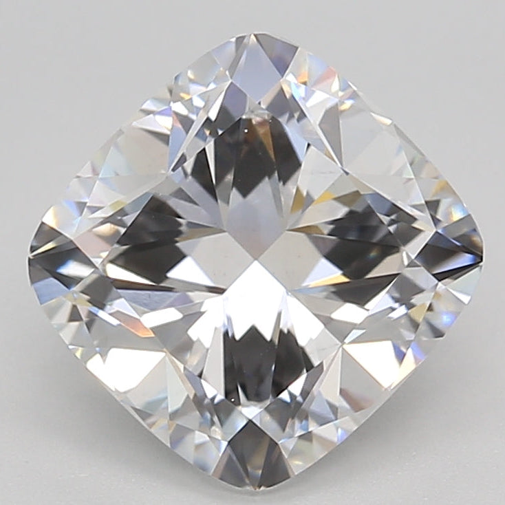 3.21 Carat Cushion Cut Lab Grown Diamond VS1 E