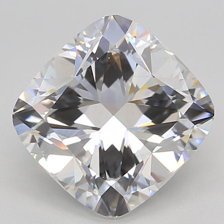 3.21 Carat Cushion Cut Lab Grown Diamond VS1 E