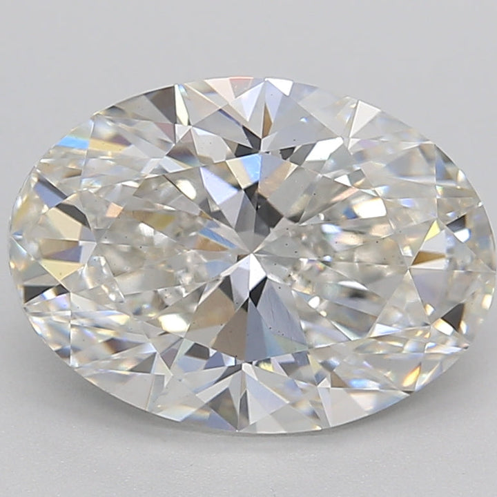 3.21 Carat Oval Cut Lab Grown Diamond VS2 G
