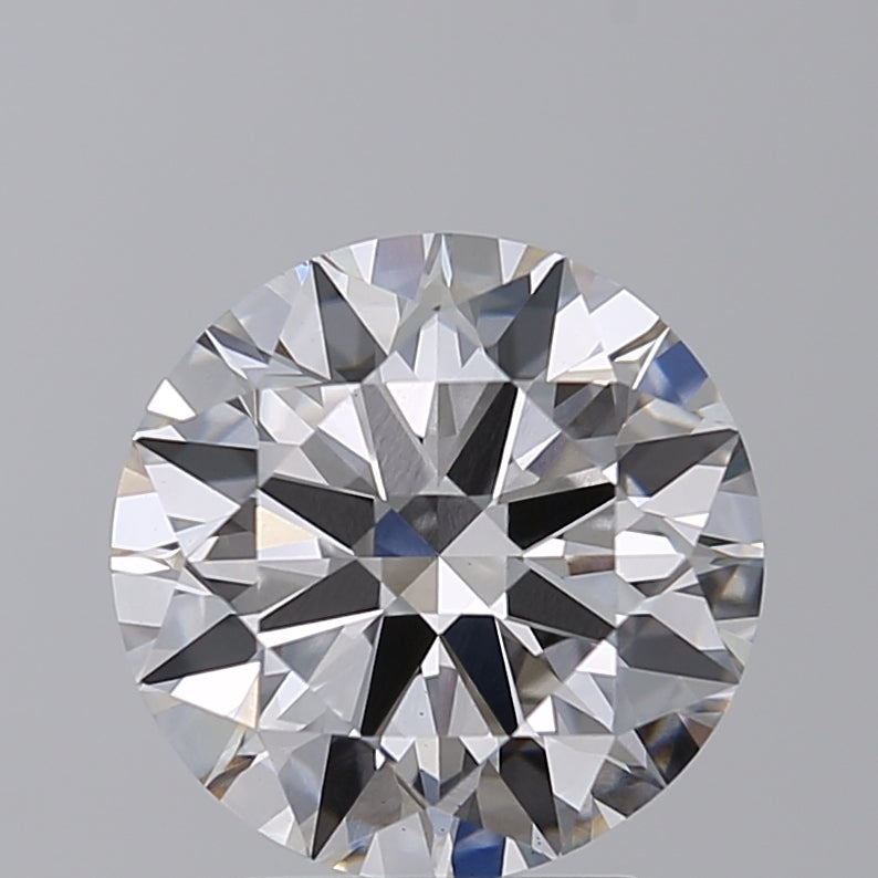 3.22 CT Round Cut H Color Lab Grown Diamond, IGI Certified