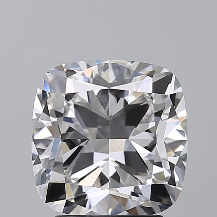 3.22 Carat Cushion Cut Lab Grown Diamond VVS2 G