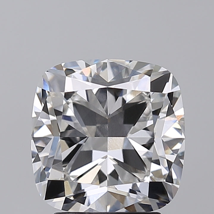 3.22 Carat Cushion Cut Lab Grown Diamond VVS2 G
