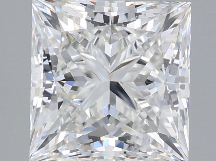 3.22 Carat Princess Cut Lab Grown Diamond VS1E
