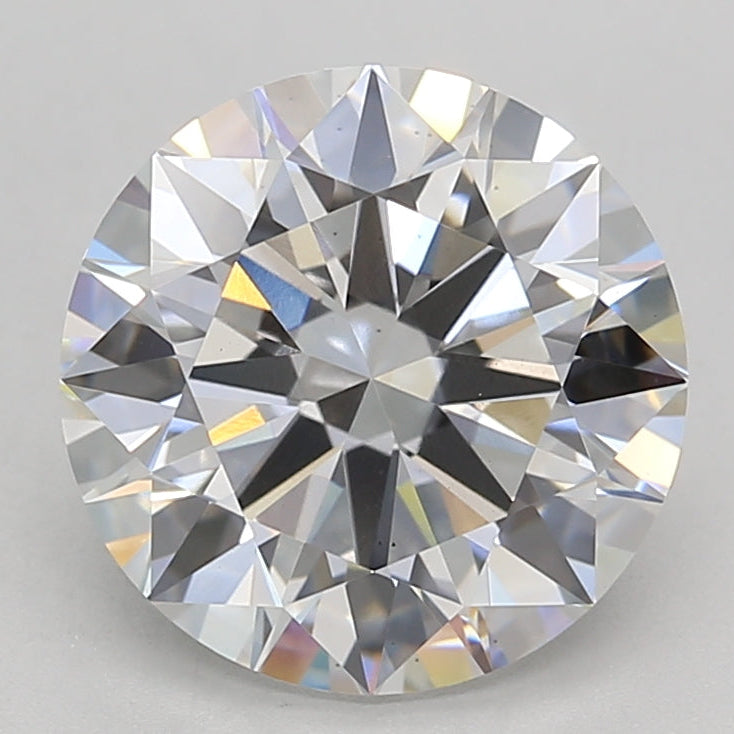 3.22 Carat Round Lab Grown Diamond VS2 F
