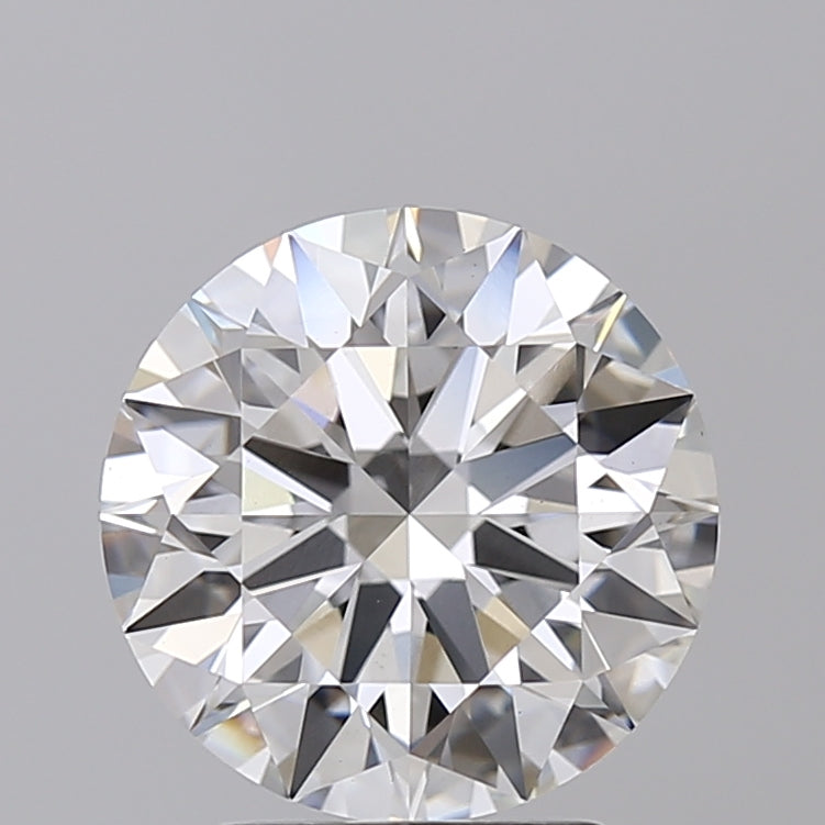3.23 CT Round Lab-Grown Diamond, IGI Certified, F Color, VS1 Clarity