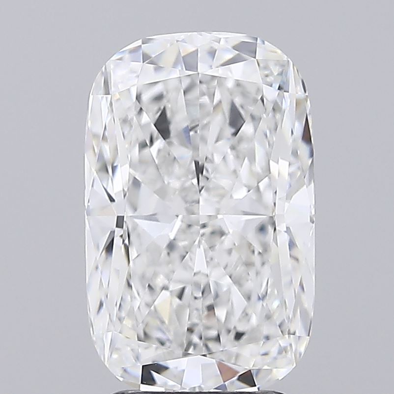 3.23 Carat Cushion Cut Lab Grown Diamond VVS1 D