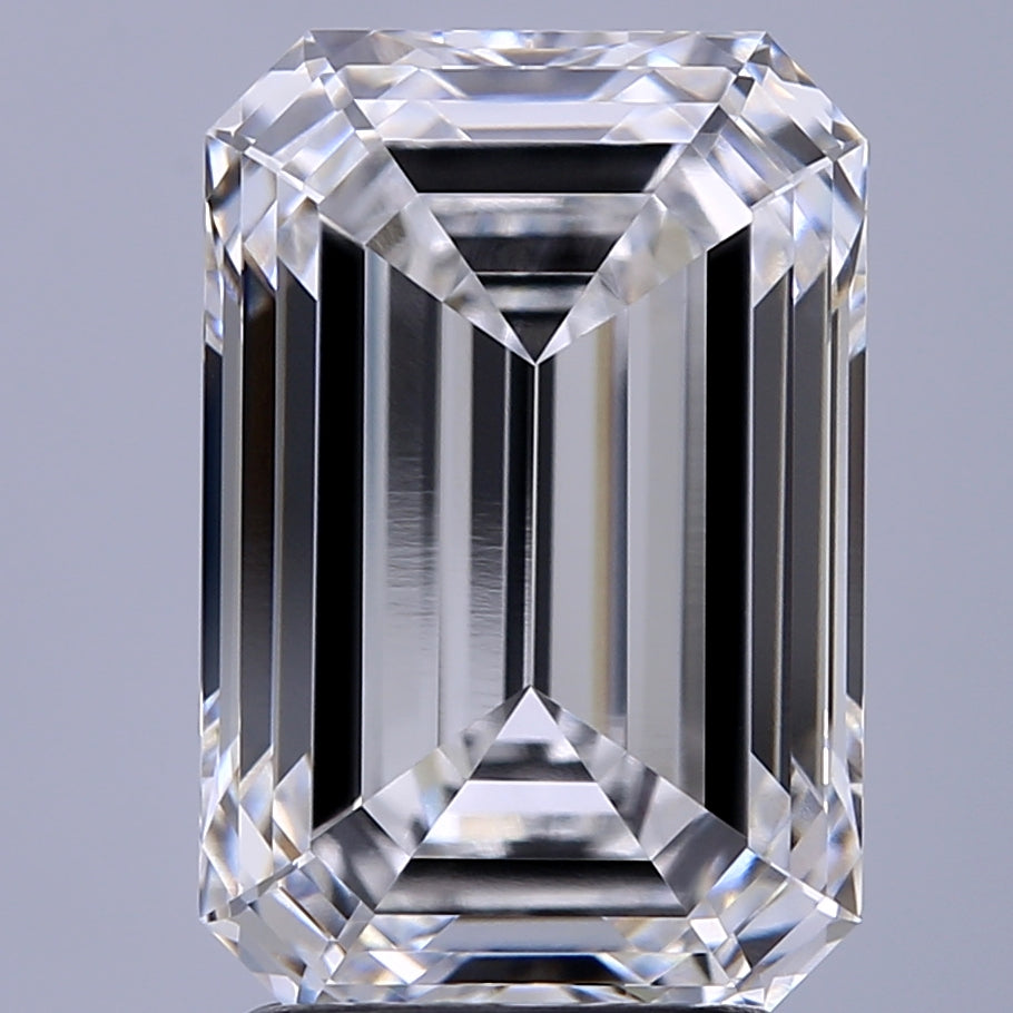 3.23 Carat Emerald Cut Lab Grown Diamond VVS1 D