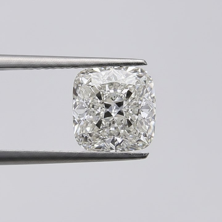 3,24 karaat kussengeslepen laboratorium-gegroeide diamant, VVS2/H