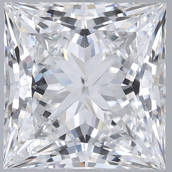 3.24 Carat Princess Lab Grown Diamond VS1 E