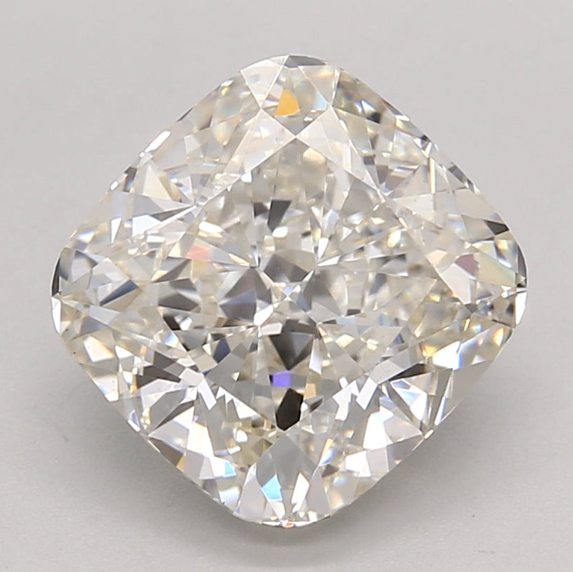 3.25 Carat Cushion Cut Lab Grown Diamond VS1 I