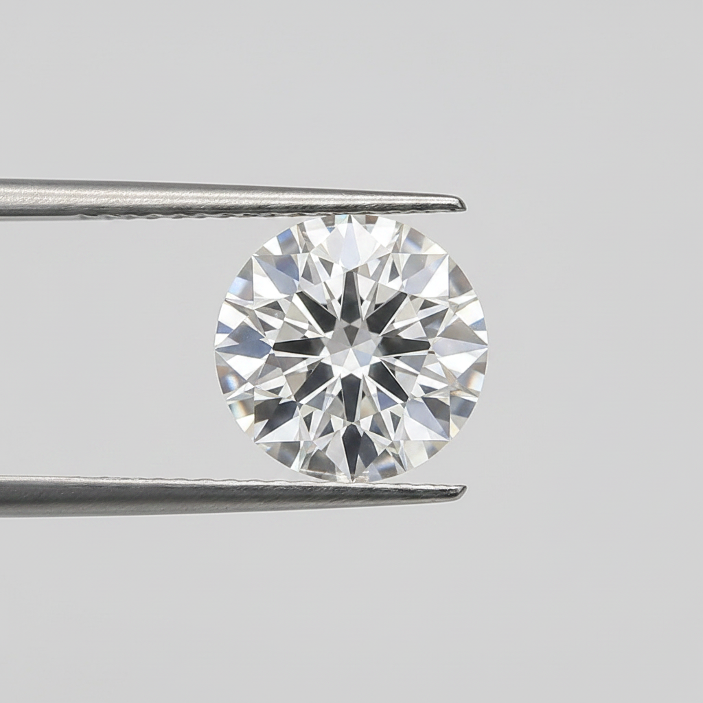 IGI Certified 3.25 Ct E Color VVS1 Round CVD Lab Grown Diamond