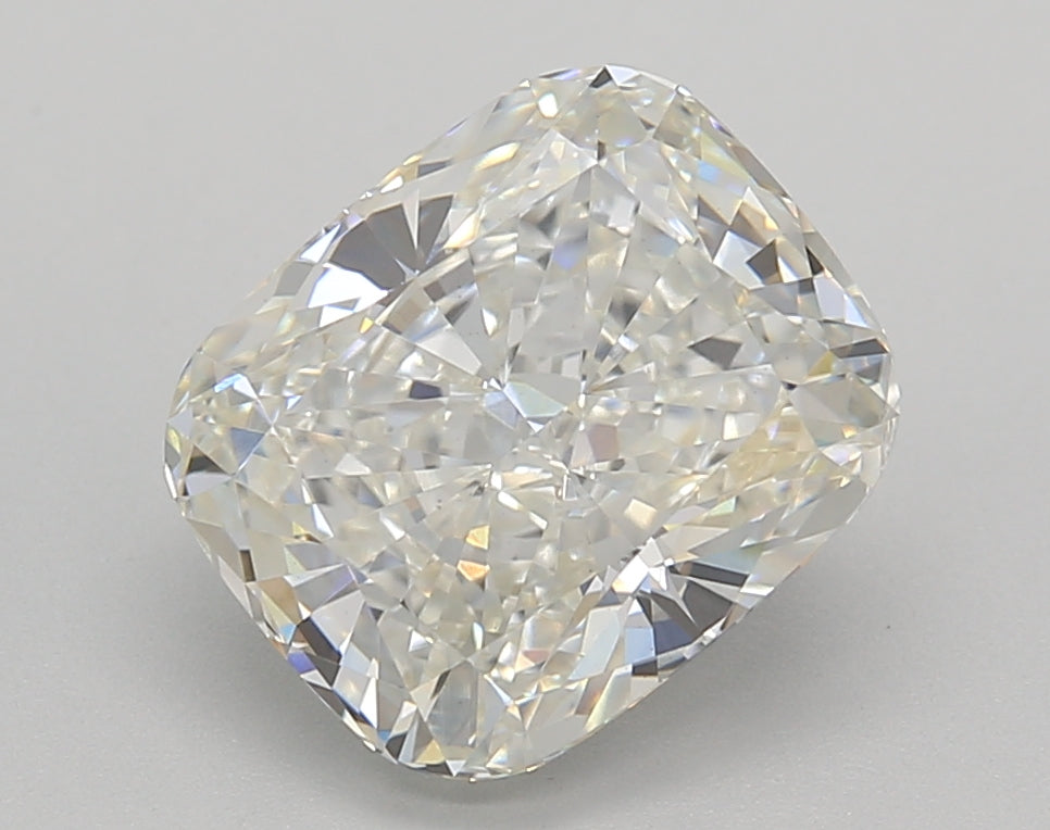 3.26 CT Long Cushion Cut Lab Grown Diamond | H Color VS1 Clarity