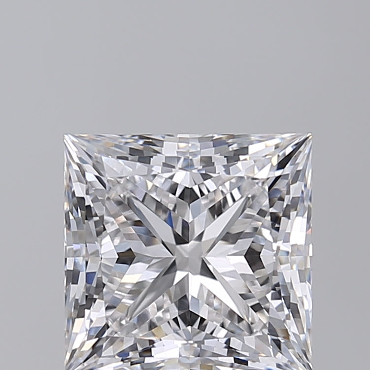 3.27 CT Princess Cut Lab-Grown Diamond - IGI Certified, F Color, VVS2 Clarity