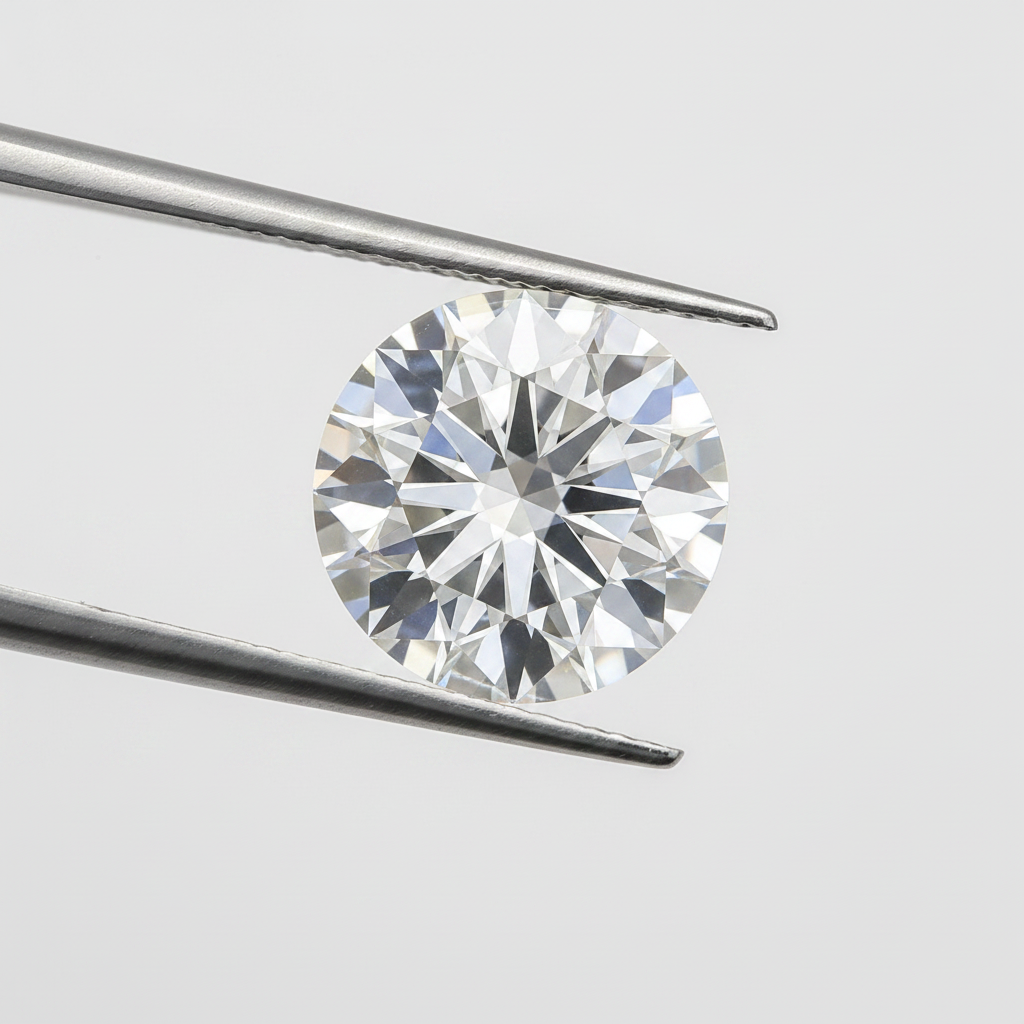 IGI Certified 3.27 Ct D Color VVS1 Round CVD Lab Grown Diamond