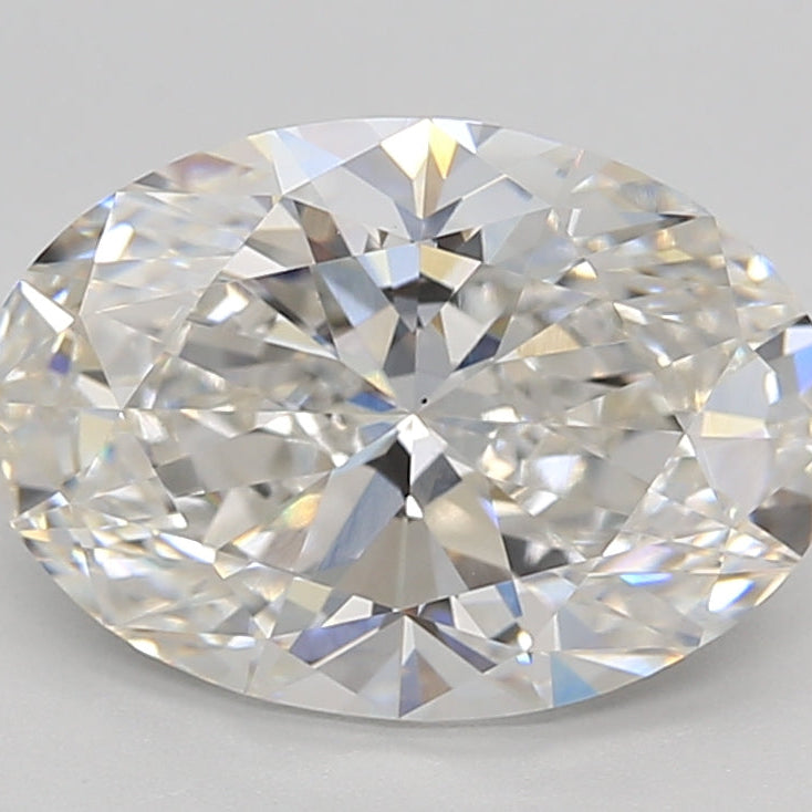 3.28 Carat Oval Cut Lab Grown Diamond VS1 G