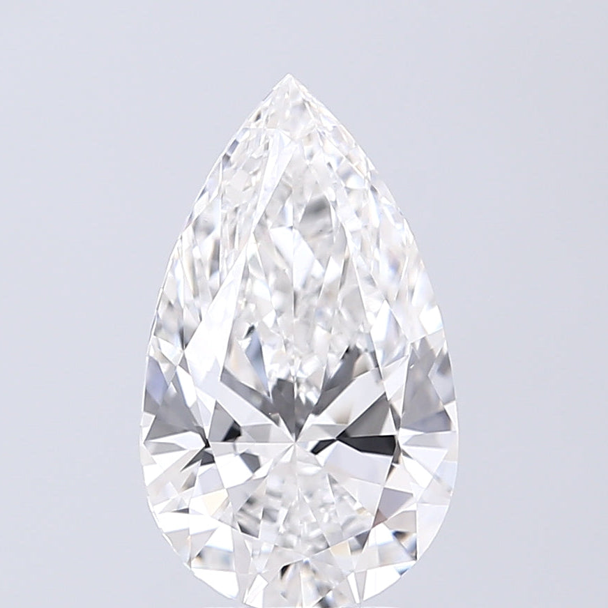 3.30 Carat Pear Lab Grown Diamond VS1 D