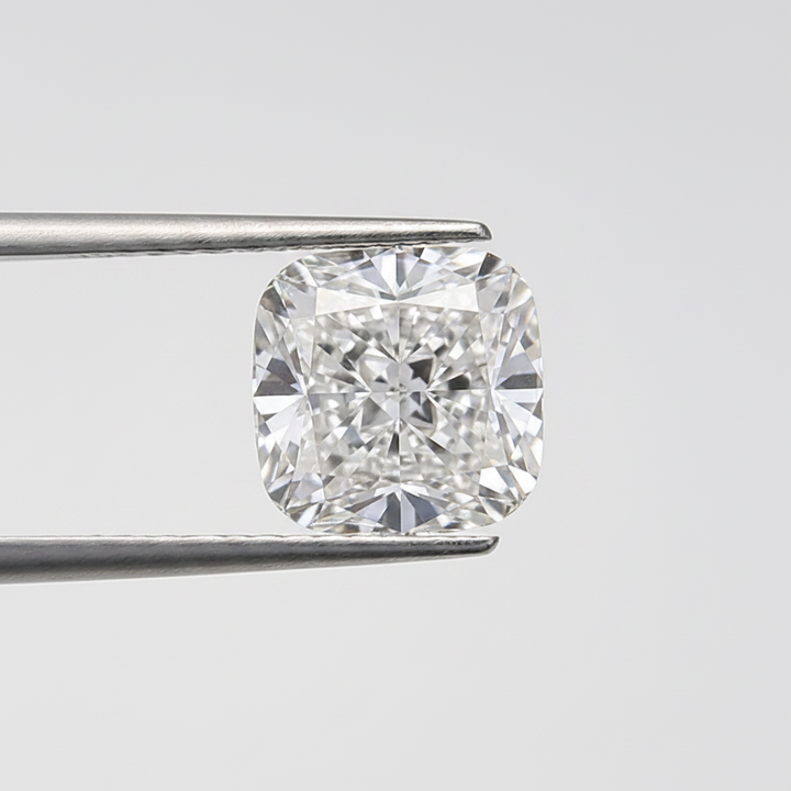 Diamant cultivé en laboratoire taille coussin de 3,31 carats, VS2/H